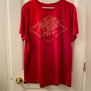 NWOT Men's Size XXL American Eagle Red Short Sleeve  Crew Neck T-Shirt Logo